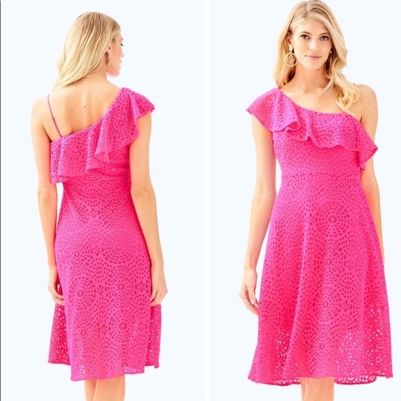 Lilly Pulitzer Women’s Pink Callisto Dress - Picture 4 of 12